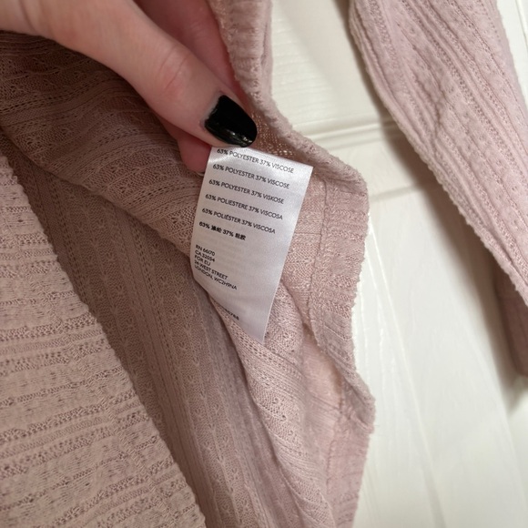 Free People Knit Henley Long Sleeve Top - Picture 6 of 6